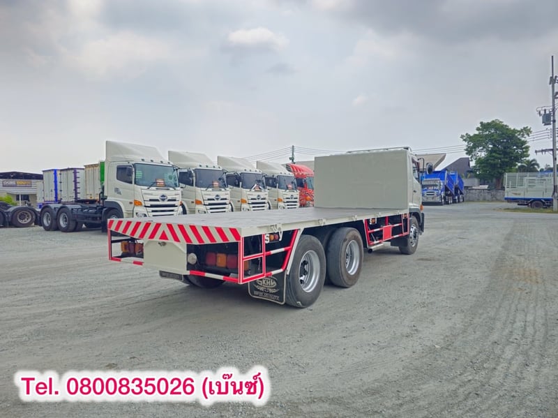 🔥โปsลดกระหน่ำต่ำกว่าทุน 🔥 ****เหลือเพียง 1,390,000.-****  🚚💨 สิบล้อพื้นเรียบ HINO FL8J 260 แรง ปี 2560 (1784)