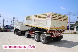 🚚💨 สิบล้อดั้มพ์ HINO FM1A 344 แรง ปี 2565  หางดั้มพ์ สามเพลา อู่ เดอะฟินนิค ปี 2565 ยาว 6.5 สูง 1.4 กว้าง 2.5(2753)