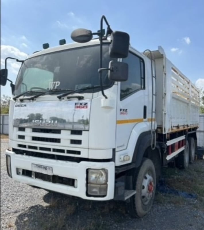 #Vายตัด * เพียง 1,190,000 บาn   สิบล้อดั้มพ์ ISUZU FXZ 360 แรงม้า ปี 57 (4857)