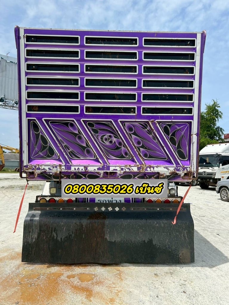 🚚💨 สิบล้อดั้มพ์ ISUZU  FXZ 360 แรง ปี 2566 (9107)+ หางดั้มพ์ สามเพลา(9108)