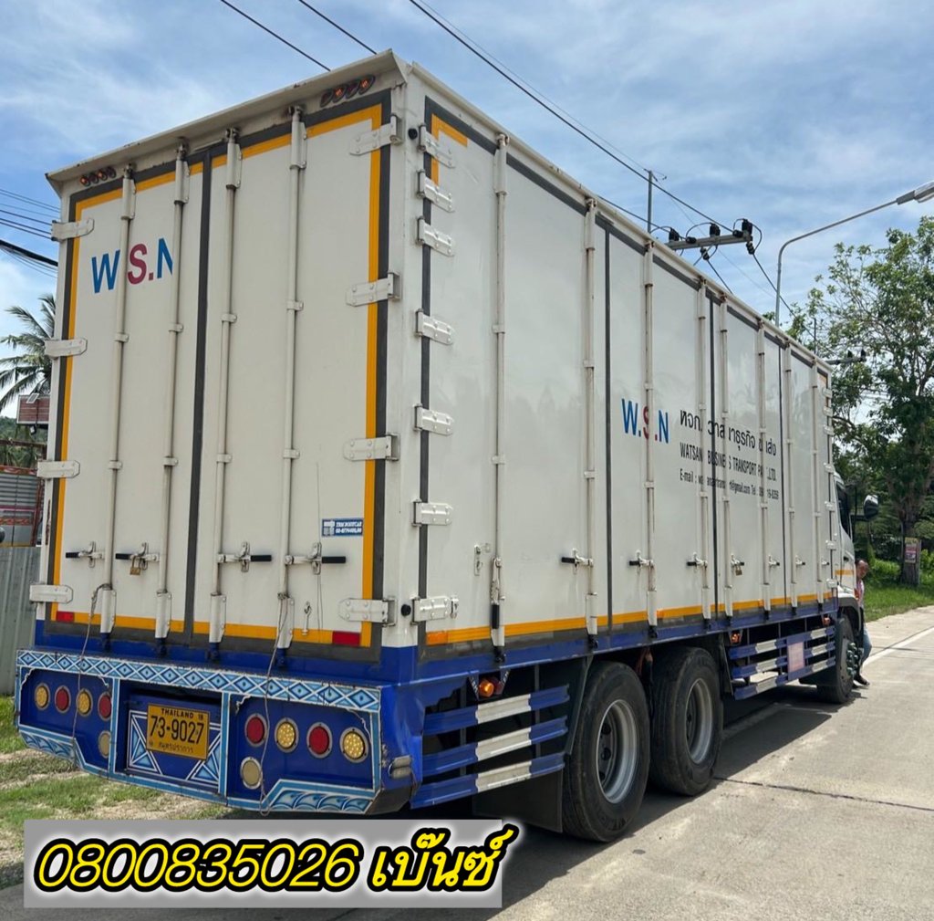 โปรโมชั่นสุดพิเศษ สดลดVAT สิบล้อตู้สิบบาน HINO FL8J  260 แรง ปี 2565 (9027)
