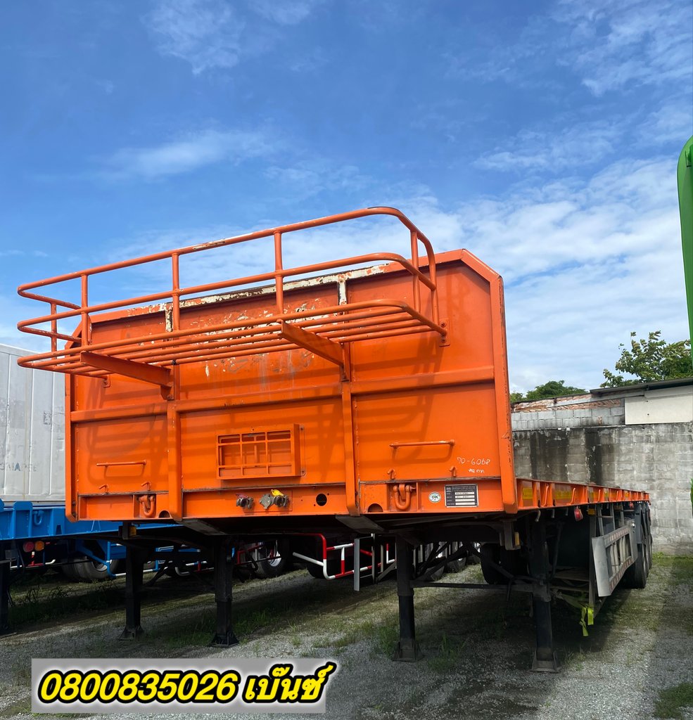 💥หางพื้นเรียบ สามเพลา อู่สามมิตร ปี2565(6080) 💥หางพื้นเรียบ สามเพลา อู่สามมิตร ปี2565(6080)