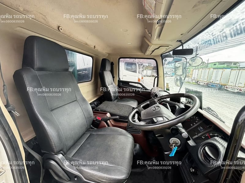 HINO FC 210แรงม้า รถบรรทุก 6ล้อ บรรทุกขยะ ปี2022 เลขไมล์ 52,000 กม. HINO FC 210แรงม้า รถบรรทุก 6ล้อ บรรทุกขยะ ปี2022 เลขไมล์ 52,000 กม.