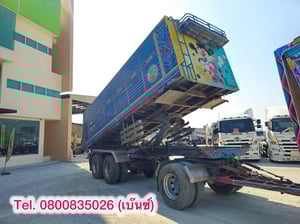 🔥 รถบรรทุกมือสอง พร้อมใช้งานทันที 🔥  🚚💨 สิบล้อดั้มพ์ HINO FM2P 380 แรง ปี 2564 ยาว 6.2 สูง 1.6 กว้าง 2.5(2344)