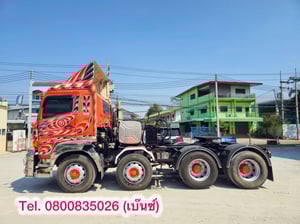 ‼️พร้อมลาก พร้อมลุย พร้อมทำเงิน‼️  🚚💨 สิบสองล้อหัวลาก HINO FM1A  344 แรง ปี 2566 (9078)