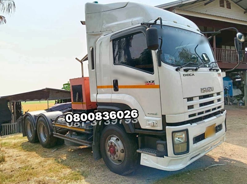 ISUZU GXZ 360แรงม้า รถบรรทุก หัวลาก 10ล้อ หัวลาก เฉพาะหัว ปี2013 ISUZU GXZ 360แรงม้า รถบรรทุก หัวลาก 10ล้อ หัวลาก เฉพาะหัว ปี2013