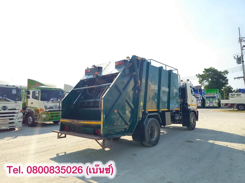 🔥โปsลดกระหน่ำต่ำกว่าทุน 🔥 ****เหลือเพียง 1,650,000.-****  🚚💨หกล้อบรรทุกขยะ HINO FG8J 240 แรง ปี 2566 (4084)