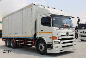 HINO FL 260แรงม้า รถบรรทุก 10ล้อ ตู้แห้ง ปี2018