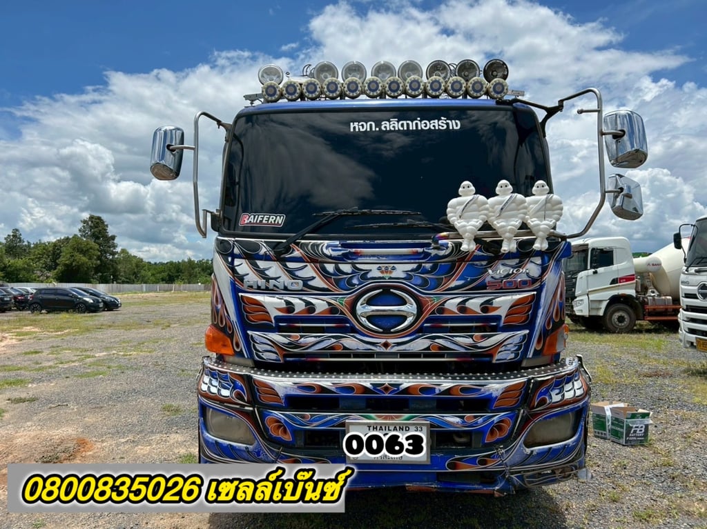 🚚💨 สิบล้อดั้มพ์ HINO FM1A  344 แรง ปี 2560(0063)