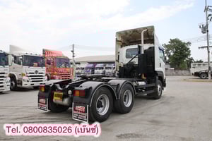 ISUZU GXZ 360แรงม้า รถบรรทุก หัวลาก 10ล้อ หัวลาก เฉพาะหัว ปี2017 เลขไมล์น้อยกว่า 5,000 กม.