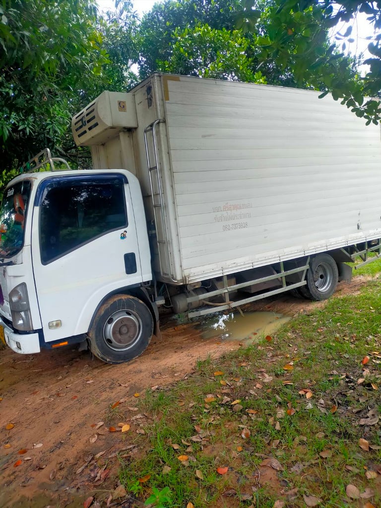 ขายรถบรรทุก ISUZU NMR130 ตู้เย็น ราคา 400,000 สภาพพร้อมใช้งาน จดทะเบียนปี 2560