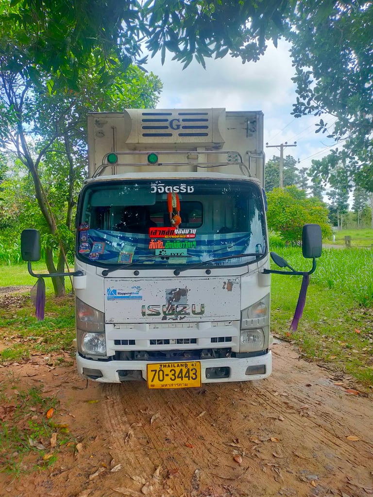 ขายรถบรรทุก ISUZU NMR130 ตู้เย็น ราคา 400,000 สภาพพร้อมใช้งาน จดทะเบียนปี 2560