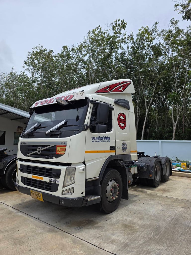 VOLVO FM 400 แรงม้า รถบรรทุกหัวลาก 10 ล้อ ปี 2011 VOLVO FM 400 แรงม้า รถบรรทุกหัวลาก 10 ล้อ ปี 2011