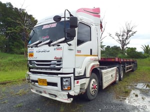 ISUZU GXZ รถบรรทุก 10ล้อ พ่วงแม่ลูก ปี2024 (70-1803 )