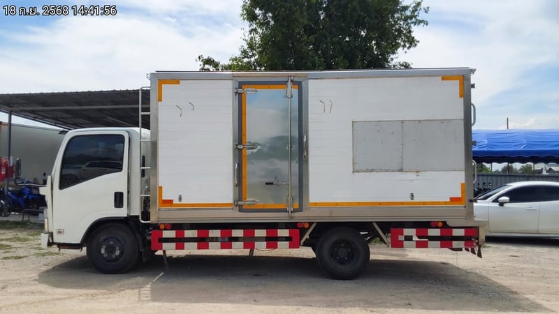 ISUZU NMR รถบรรทุก 6ล้อ ตู้แห้ง ปี2024 (81-3542)