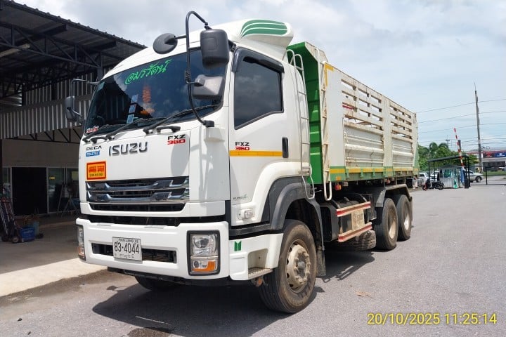 ISUZU FXZ รถบรรทุก 10ล้อ ดั้มพ์ ปี2023 (83-4044) ISUZU FXZ รถบรรทุก 10ล้อ ดั้มพ์ ปี2023 (83-4044)