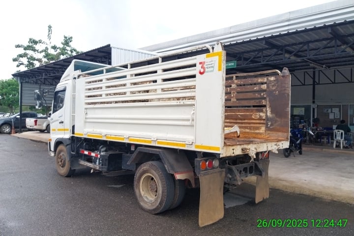 HINO FC รถบรรทุก 6ล้อ กระบะคอกสูง ปี2022 (83-2120 )