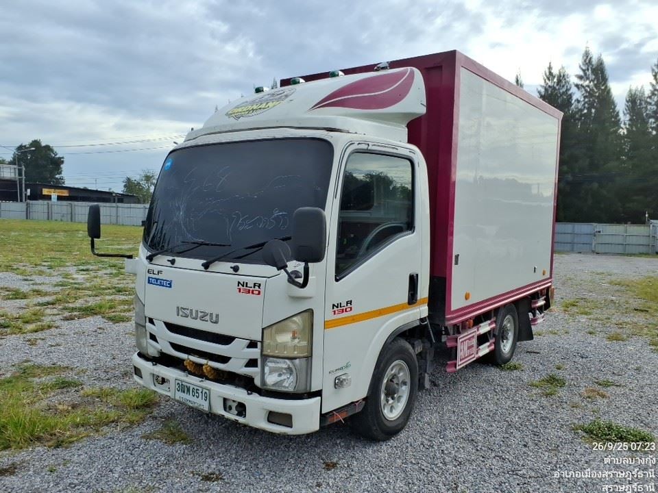 ISUZU NLR รถบรรทุก 4ล้อ ตู้แห้ง ปี2022  (3ฒพ-6519)