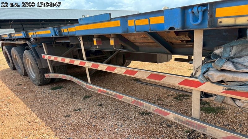 หางพ่วงพื้นเรียบ 12ล้อ (72-1626) หางพ่วงพื้นเรียบ 12ล้อ (72-1626)