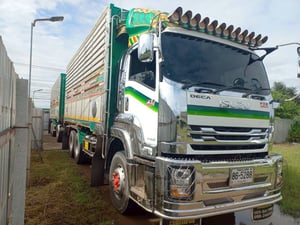 FXZ รถบรรทุก 12ล้อ พ่วงแม่ลูก ปี2023 (86-5288)