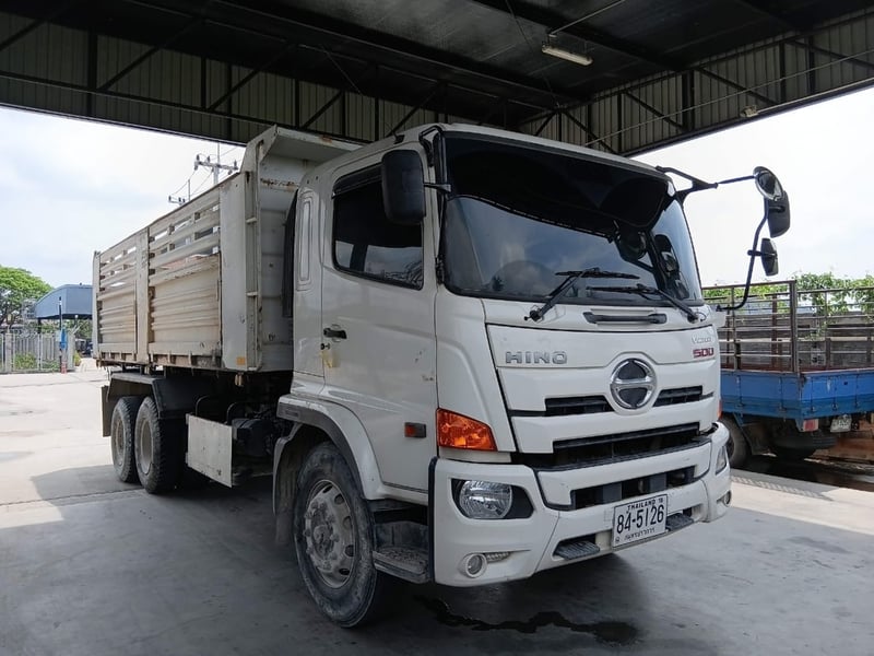 HINO FM 260แรง 10ล้อ กระบะคอกสูง ปี2022  (84-5126)