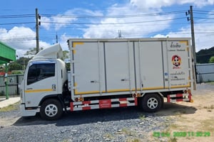 ISUZU NPR รถบรรทุก 6ล้อ ตู้แห้ง ปี2024 (MP1NPR75KRT101750) ISUZU NPR รถบรรทุก 6ล้อ ตู้แห้ง ปี2024 (MP1NPR75KRT101750)