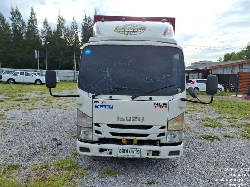 ISUZU NLR รถบรรทุก 4ล้อ ตู้แห้ง ปี2022  (3ฒพ-6519)