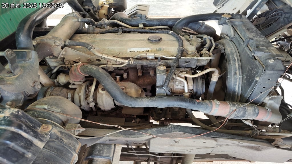 ISUZU FRR 6ล้อ กระบะคอกสูง ปี18 (70-3340)