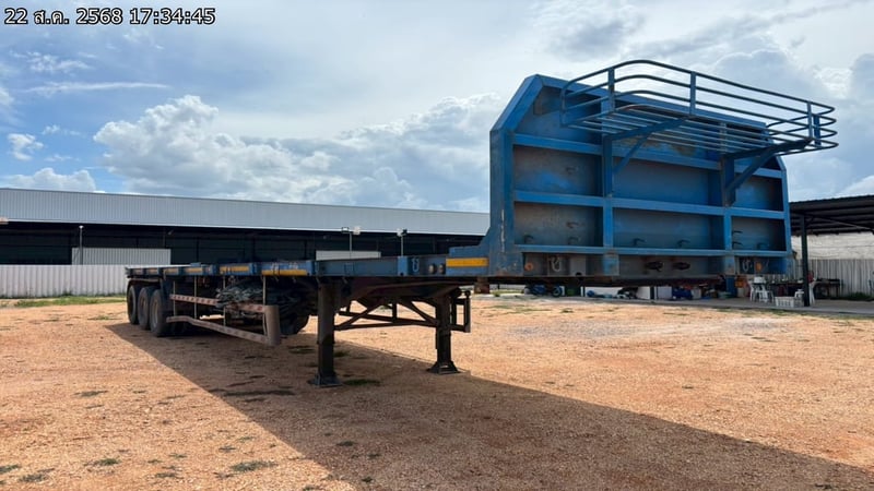 หางพ่วงพื้นเรียบ 12ล้อ (72-1626) หางพ่วงพื้นเรียบ 12ล้อ (72-1626)