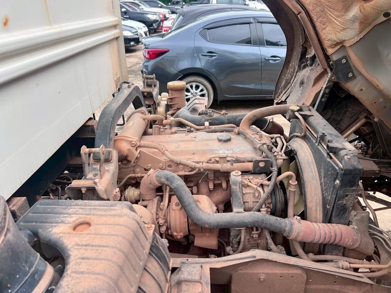  FRR รถบรรทุก 6ล้อ กระบะคอกสูง ปี19  (80-9996)