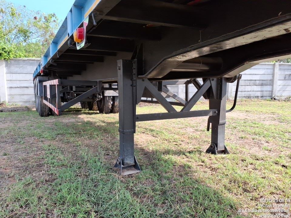 รถกึ่งพ่วงพื้นเรียบ 12 ล้อ (68-5840) รถกึ่งพ่วงพื้นเรียบ 12 ล้อ (68-5840)