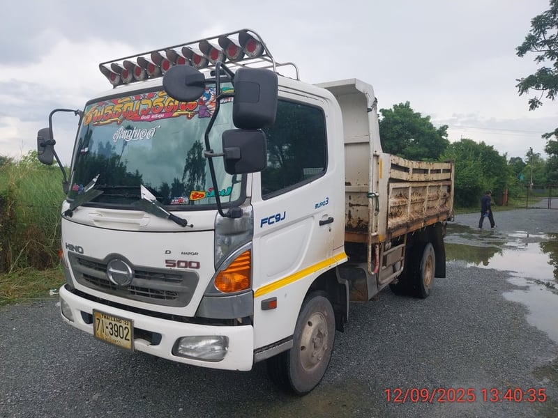 HINO FC รถบรรทุก 6ล้อ กระบะ ปี2019 (71-3902) HINO FC รถบรรทุก 6ล้อ กระบะ ปี2019 (71-3902)