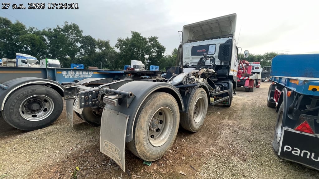 FM 344แรงม้า รถบรรทุก 10ล้อ หัวลาก ปี2019 (83-5686) FM 344แรงม้า รถบรรทุก 10ล้อ หัวลาก ปี2019 (83-5686)