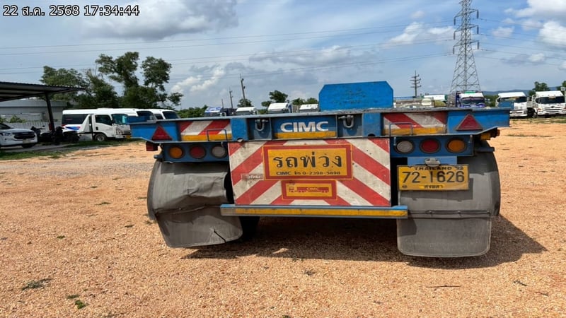 หางพ่วงพื้นเรียบ 12ล้อ (72-1626) หางพ่วงพื้นเรียบ 12ล้อ (72-1626)