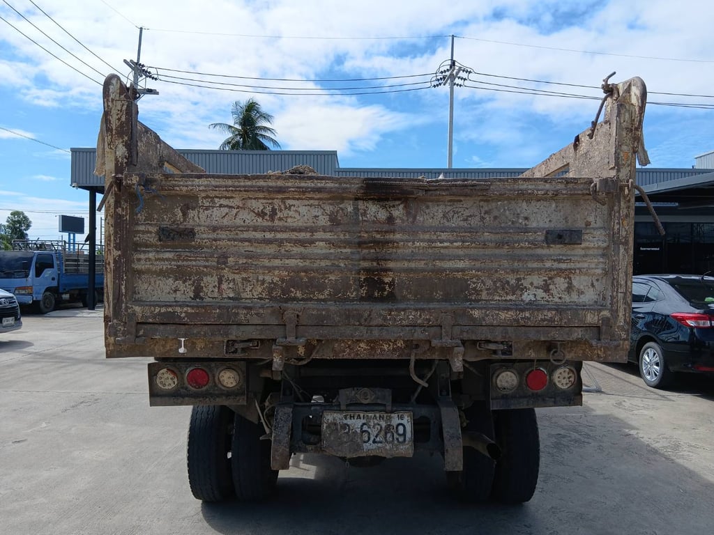 ISUZU FRR 210แรง 6ล้อ กระบะคอกสูง ปี20 (83-6269)