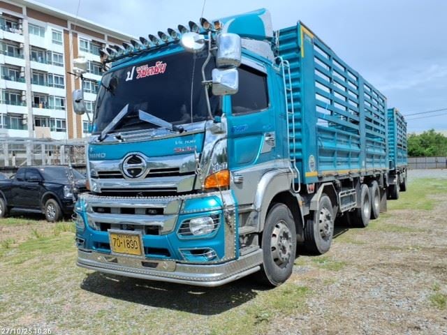 HINO GY รถบรรทุก 12ล้อ พ่วงแม่ลูก ปี2021  (70-1890 )