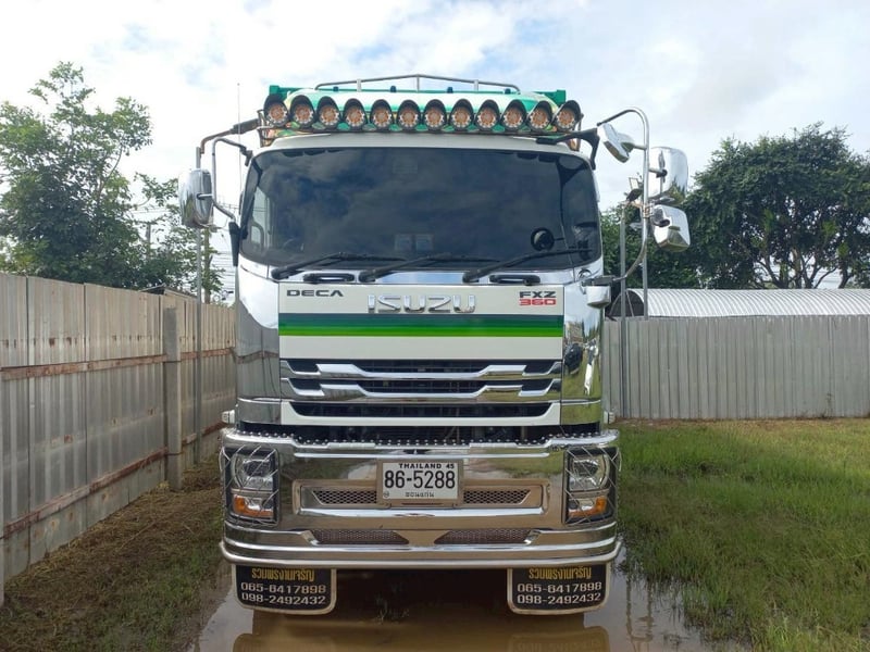 FXZ รถบรรทุก 12ล้อ พ่วงแม่ลูก ปี2023 (86-5288)