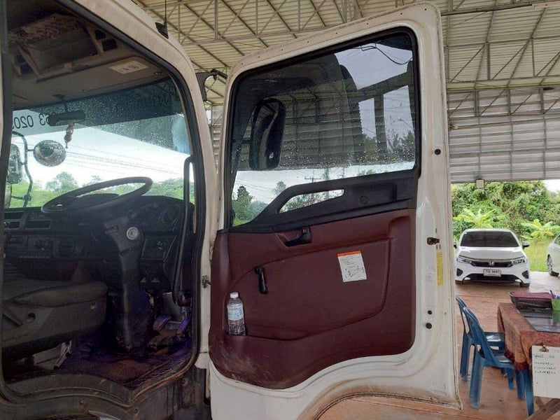 HINO FC รถบรรทุก 6ล้อ กระบะเหล็กติดเครน ปี2023 (81-1421)