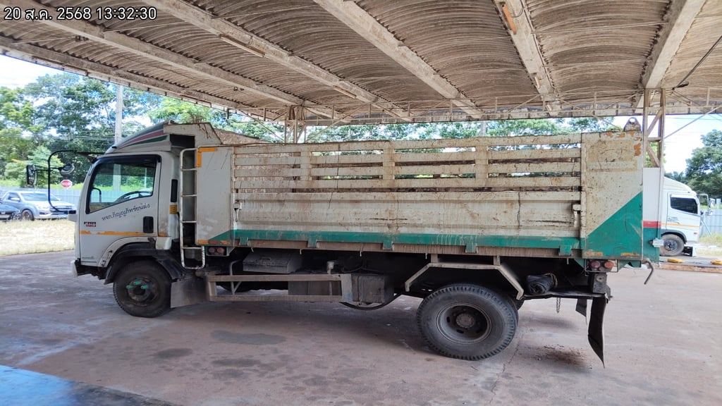 ISUZU FRR 6ล้อ กระบะคอกสูง ปี18 (70-3340)
