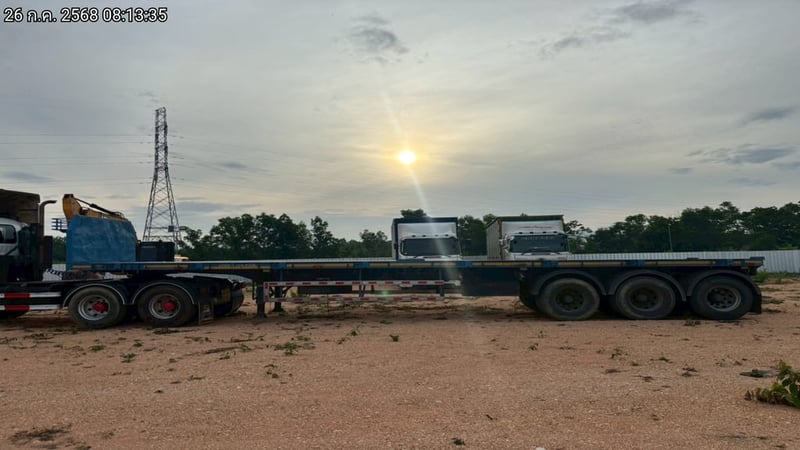 หางพ่วง พื้นเรียบ12ล้อ (71-9371 )