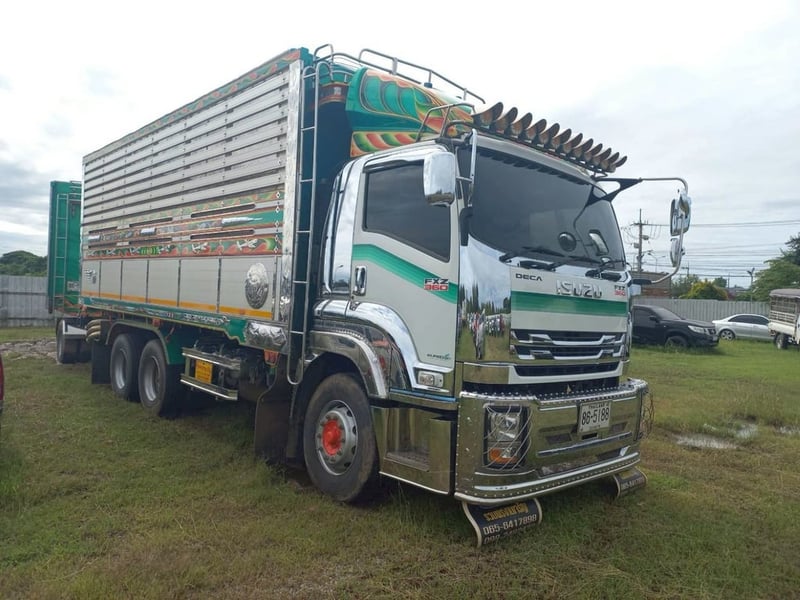 ISUZU FXZ รถบรรทุก 10ล้อ พ่วงแม่ลูก ปี2023 (86-5188)