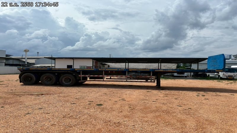 หางพ่วงพื้นเรียบ 12ล้อ (72-1626) หางพ่วงพื้นเรียบ 12ล้อ (72-1626)