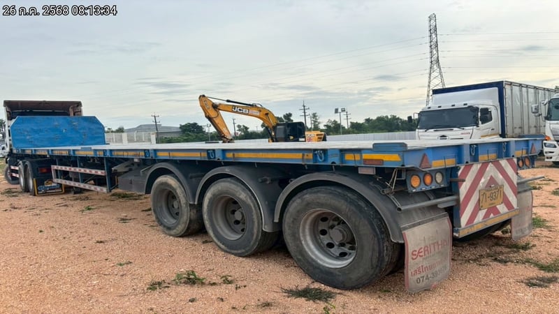 หางพ่วง พื้นเรียบ12ล้อ (71-9371 )