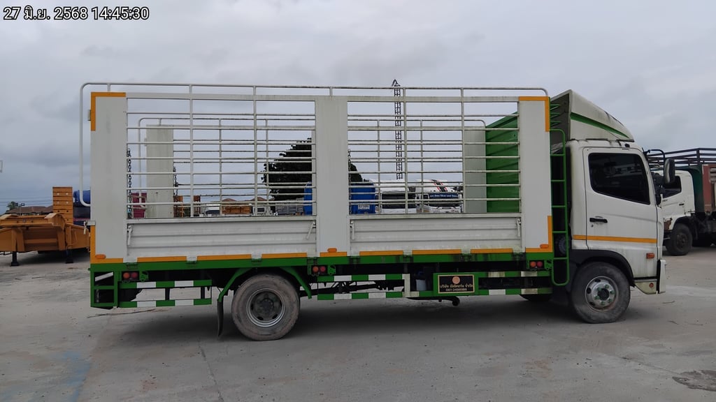 HINO FC 6ล้อ กระบะคอกสูง ปี2022 (MNKFC9JJ1XHX12206) HINO FC 6ล้อ กระบะคอกสูง ปี2022 (MNKFC9JJ1XHX12206)