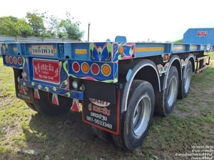 รถกึ่งพ่วงพื้นเรียบ 12 ล้อ (68-5840)