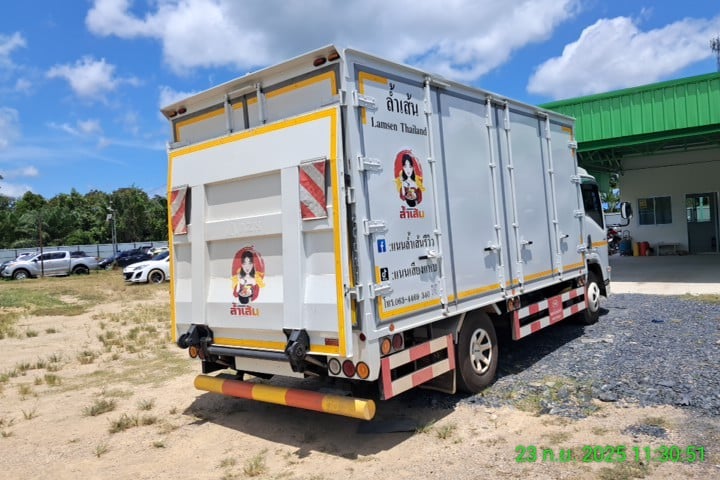 ISUZU NPR รถบรรทุก 6ล้อ ตู้แห้ง ปี2024 (MP1NPR75KRT101750) ISUZU NPR รถบรรทุก 6ล้อ ตู้แห้ง ปี2024 (MP1NPR75KRT101750)