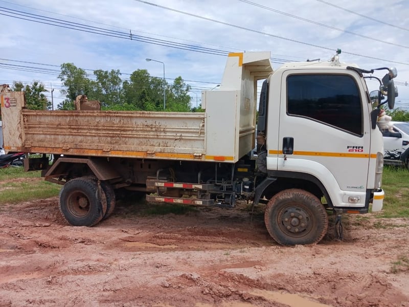 ISUZU FRR 210แรง  6ล้อ ดั้มพ์ ปี22  (3790)
