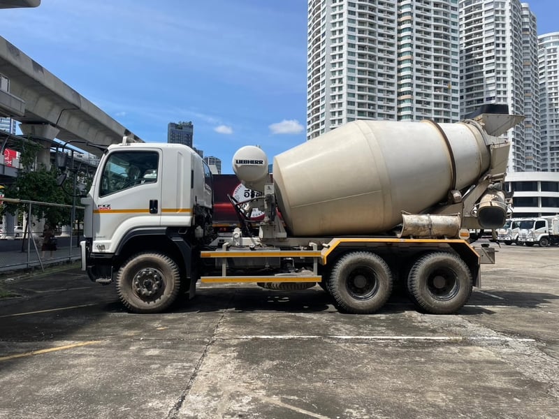 ISUZU FXZ 10ล้อ โม่ปูน