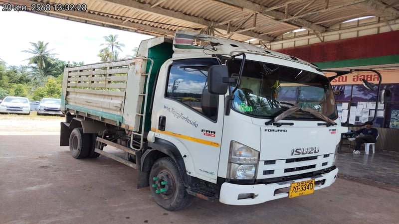 ISUZU FRR 6ล้อ กระบะคอกสูง ปี18 (70-3340)