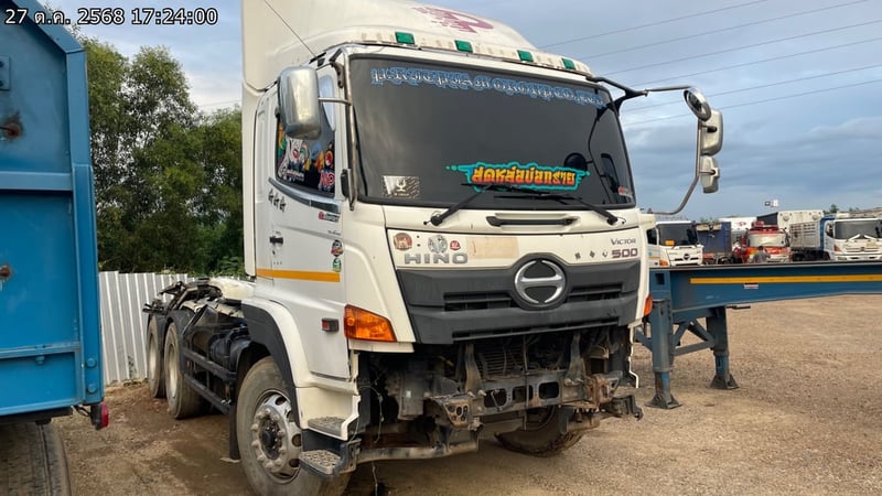 FM 344แรงม้า รถบรรทุก 10ล้อ หัวลาก  ปี2019 (83-5686)